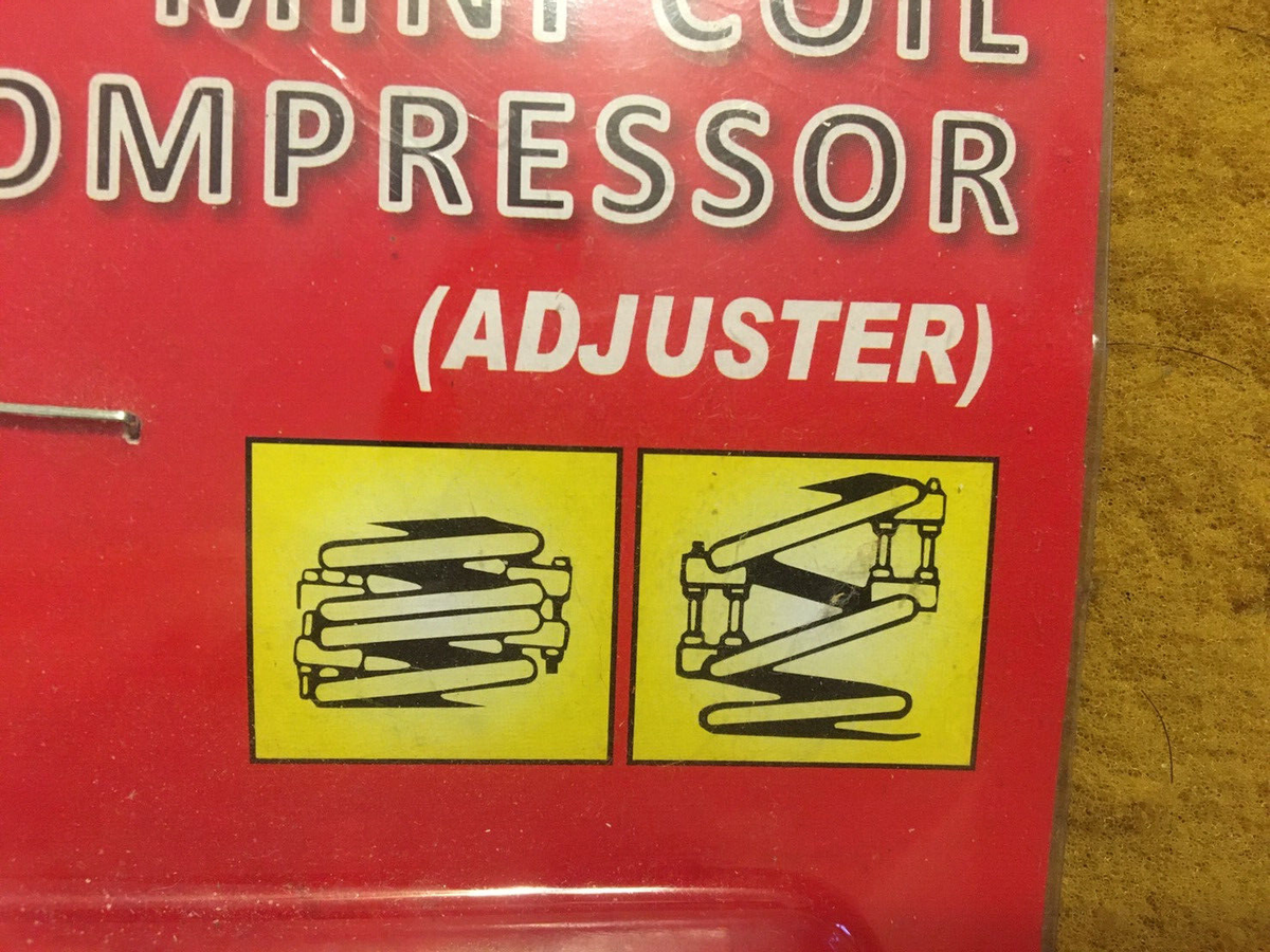 Strut Shocks Coil Spring Compressor 2-Way Adjustable Lift or