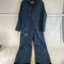 Durable Press USA MADE Blue Coveralls 42 Regular Workwear / Cosplay