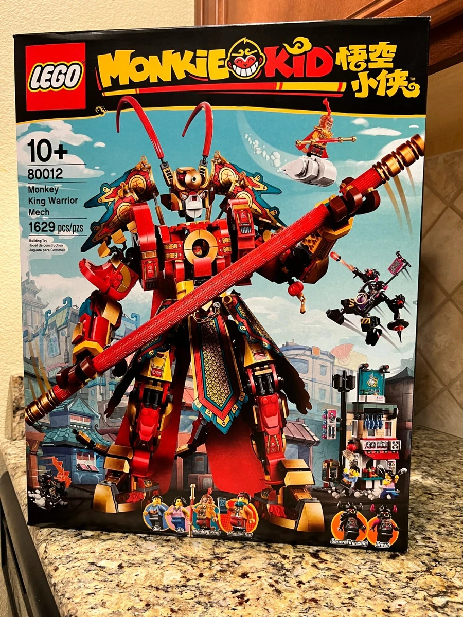 LEGO Monkie Kid Monkey King Warrior Mech 80012 673419325769 eBay