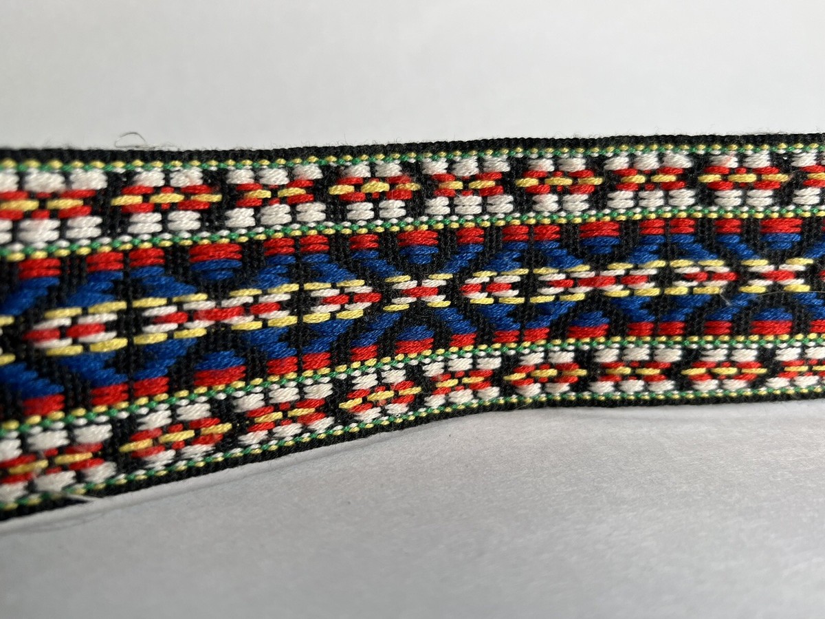 Vintage Bobby Lee 2inch wide Woven Camera Strap. Brown,blue Vintage Bobby Lee 2inch wide Woven Camera Strap. Brown,blue