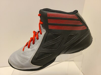 Adidas Next Level Speed 2 Youth Black Gray Red Shoes US Size 6.5 