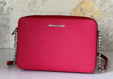 Michael Kors Jet Set Item East West Shoulder Crossbody Bag Dark Raspberry