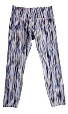 Athleta Elation 7/8 Tight Leggings L Abstract Print Gorpcore Workout