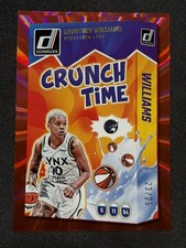 Courtney Williams 2025 Panini Donruss WNBA - Crunch Time #16 RED LASER /25