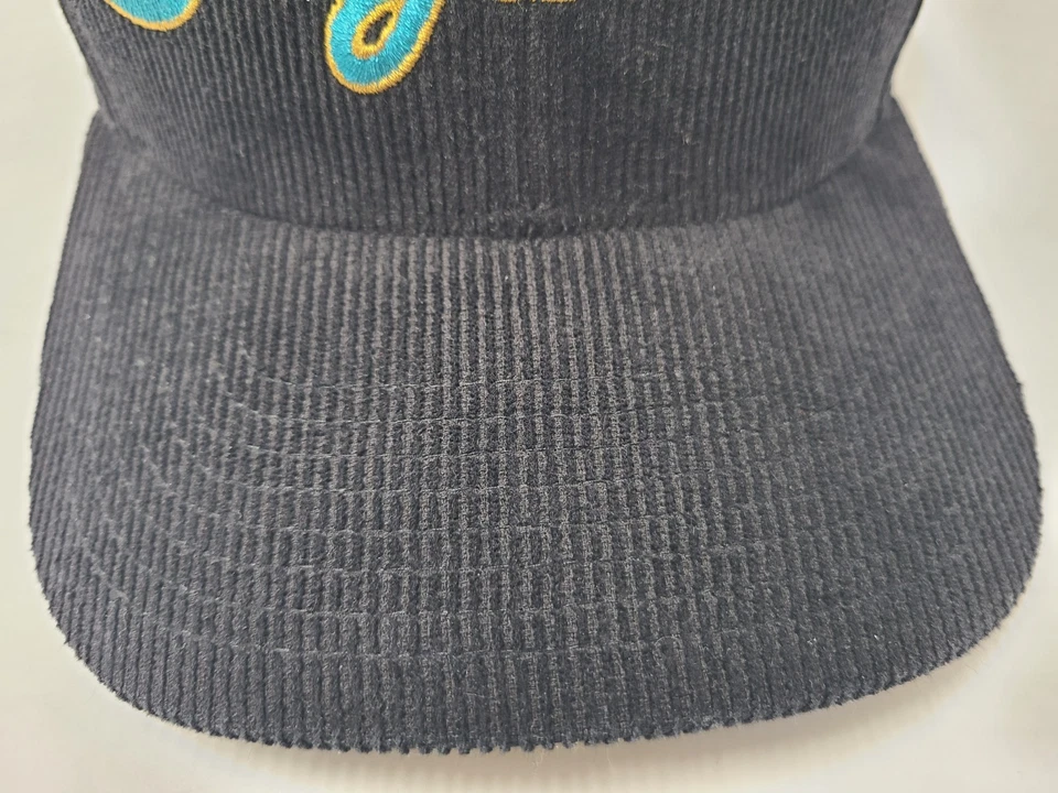 Jacksonville Jaguars Pana Script Mitchell & Ness Snapback Gorra Gorra NFL Negra Foto 3 de 4
