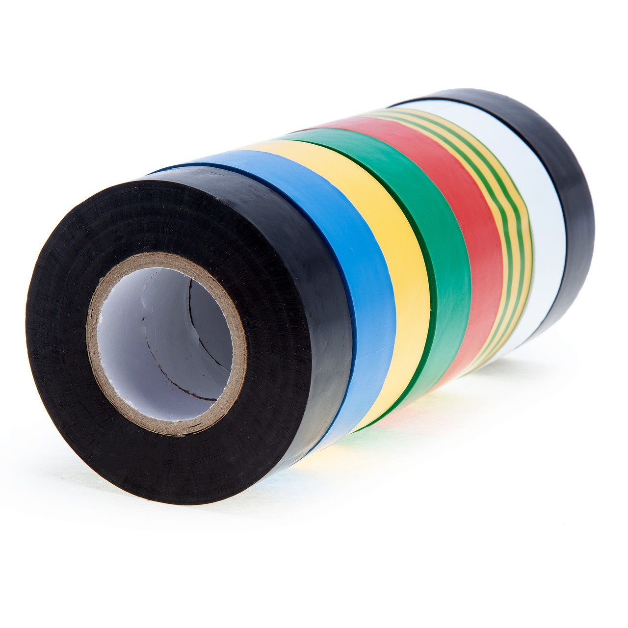 Ultratape 00351920ASST8 Assorted PVC Electrical Insulation Tape 19mm x 20m (Pack