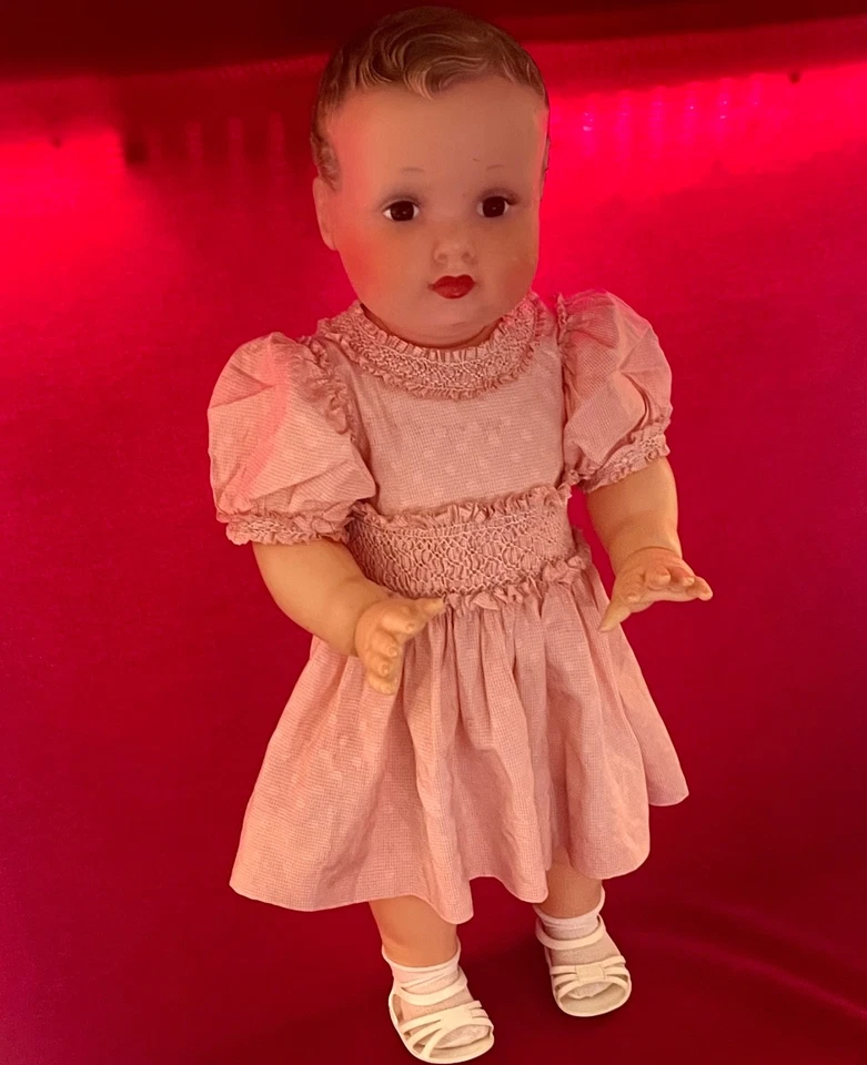 Ancien poupon Nani de Convert en celluloïd  60 cm 1936 - Photo 3/4