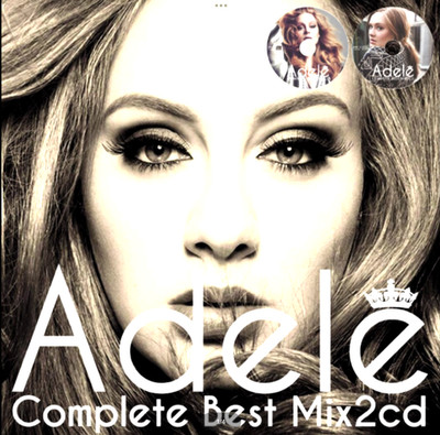 New Adele Deluxe 2-Disc Set of 40 Songs, Best MixCD  From Japan