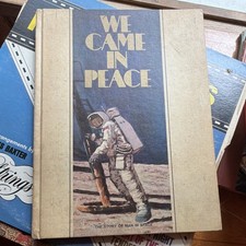 Apollo 11 Astronauts  Space Travel Book Gulf Edition 1969