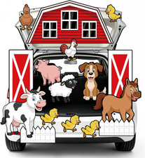 Halloween Farm Trunk or Treat Car Decorations Kit for SUV