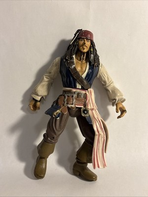 2006 Zizzle Disney Pirates of the Caribbean Jack Sparrow sword slashing loose