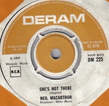 Neil MacArthur - She's Not There - - 7"