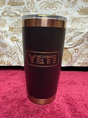 YETI Black 2024 FOLDS OF HONOR 20 oz Rambler Tumbler - Limited Edition - NEW
