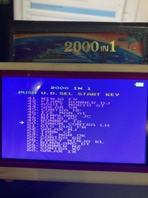 Famicom NES Game 2000in1 Contra, Mario (IC Chips)
