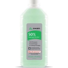 3x Swan Isopropyl Rubbing Alcohol 50 Wintergreen Personal Care Hygiene New 16oz