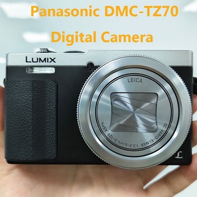 Panasonic LUMIX DMC-TZ70 12.1MP Digital Camera - Silver for sale