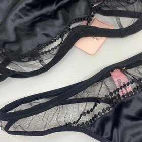 Agent Provocateur Eaden Black Set 3/2 NWT