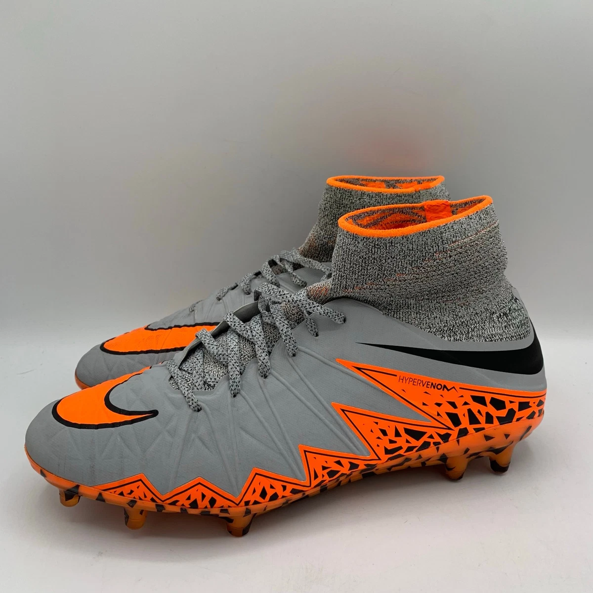 Nike Hypervenom Phantom 2 FG Wolf Grey Orange for Sale