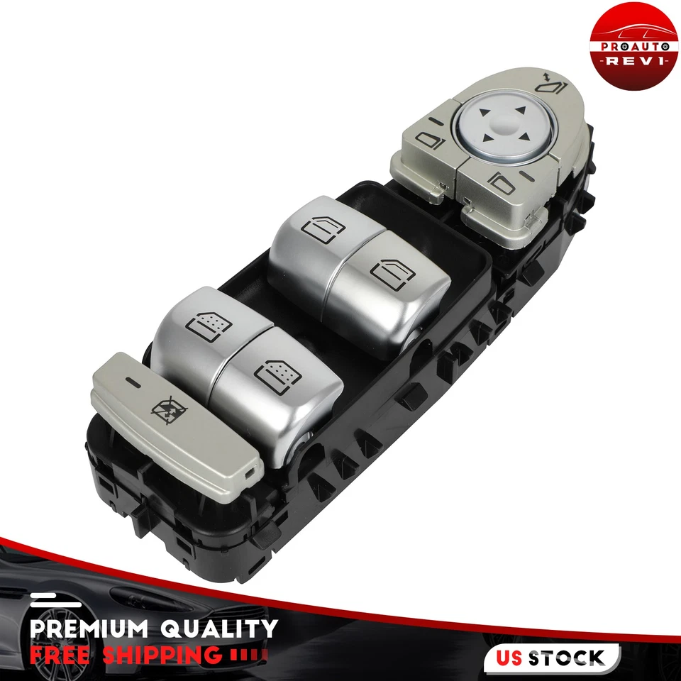 Interruptor de ventana eléctrica para Mercedes-Benz S63 S65 S600 AMG W222 2015-2016 sedán Foto 3 de 4
