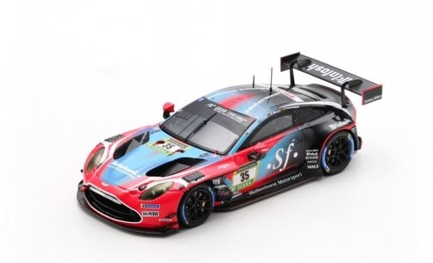 Aston Martin Vantage AMR GT3 EVO Spark 35 voiture miniature course 1/43