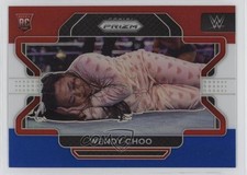 2022 Panini Prizm WWE Red White & Blue Prizm Wendy Choo #86 19pj
