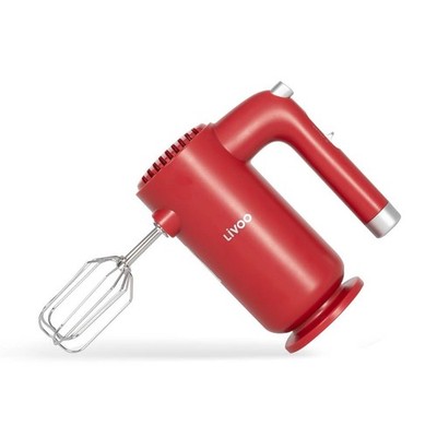 Livoo 250-watt-elektromixer, rot