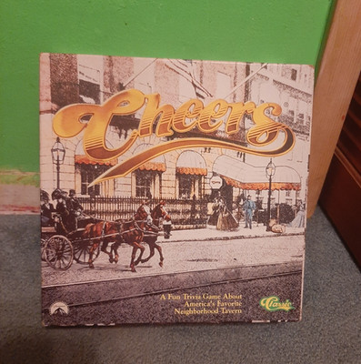 Vintage Cheers 1992 Trivia Board Game - COMPLETE - EXCELLENT condition!