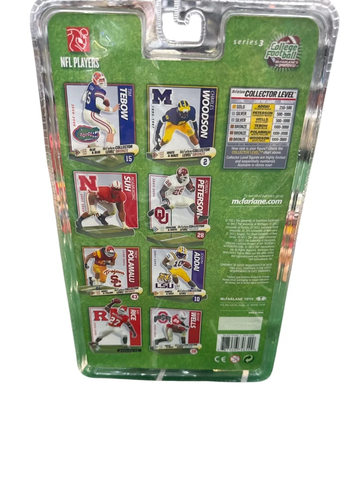 McFarlane Series 3 #10 Joseph Addai LSU "5 inch figure running back - Image 3 of 3