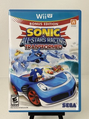 Sonic & All-Stars Racing Transformed Bonus Edition (Nintendo Wii U) Complete CIB