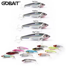VIB Fishing Lure 7-18g Artificial Bait Blade Metal Sinking Spinner Treble Hook V