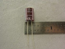 10 Nippon Chemi-Con KME50VB101M8X11LL 100uF 50V Radial Electrolytic Capacitors