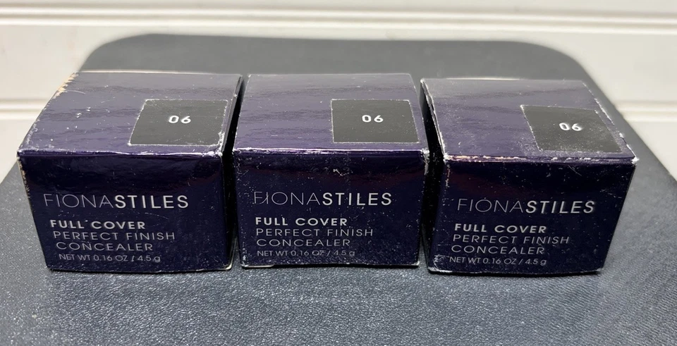 3 New Fiona Stiles Perfect Finish Concealer 06   (.16 oz jar) - Image 3 of 4
