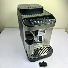 Delonghi ECAM29034SB Magnifica Evo Espresso Machine W Milk Container TESTED