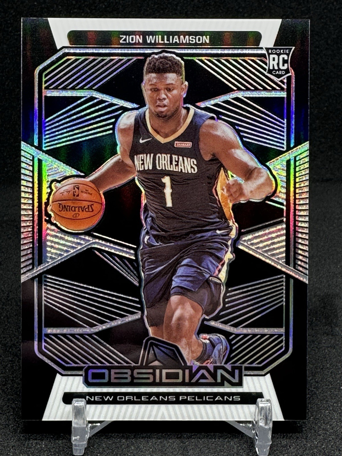 2019-20 Panini Obsidian Zion Williamson #157 Rookie RC
