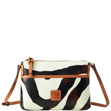 Dooney & Bourke Zebra Leather Katie Crossbody