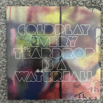 COLDPLAY  Every Teardrop Is a Waterfall Rare New CD Single 2 Tracks Sealed
