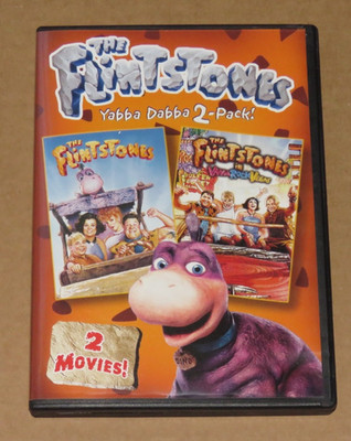 The Flintstones Yabba Dabba 2-Pack DVD - The Flintstones and Viva Rock Vegas