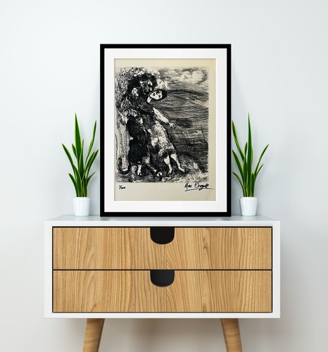 Marc Chagall, Original Hand-signed Lithograph with COA & Appraisal of $3,500