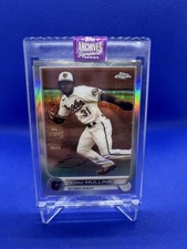 Cedric Mullins 2025 Topps Archives Signature Series Sepia Refractor Auto /10