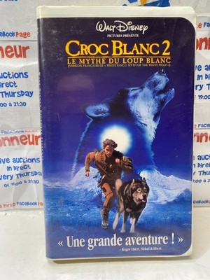 VHS WALT DISNEY CROC BLANC 2 VF