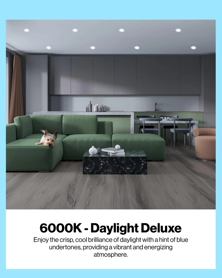 Sunco 10 Pack BR20 LED Bulb Dimmable, Small Recessed Lighting Bulbs, R20 Mini... - Image 3 of 4