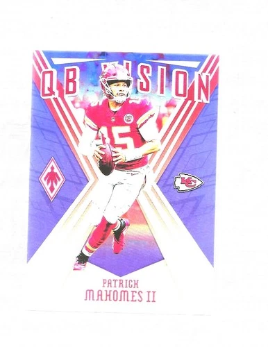2019 Panini Phoenix - Qb Vision Patrick Mahomes II #7 Purple /149