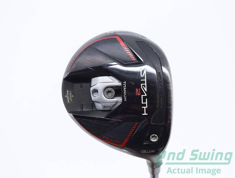 TaylorMade Stealth 2 Plus 3 Wood 15° Stiff Graphite Right Hand 41.75in