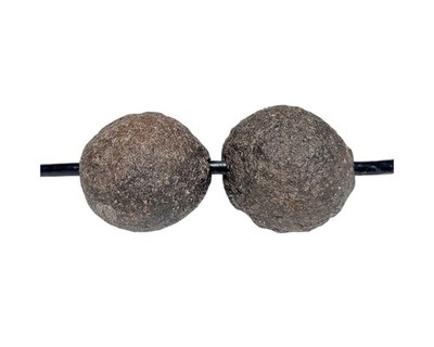 Moqui Marbles Anhänger - Indianer Steine Glücksbringer Steinschmuck Band | 02