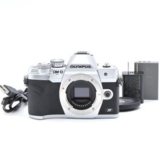 OLYMPUS OM-D E-M10 Mark IV Silver Body Shutter Count 676 Exc  US Stock READ