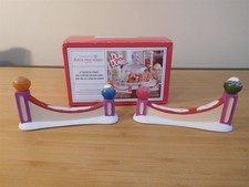 Dept 56 North Pole Accessory - A Tasteful Fence - Dum Dums - #6014518 - NIB 