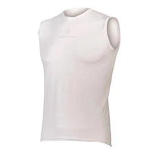 Endura Bic white translite sleeveless base layer ii sleeveless underwear jersey