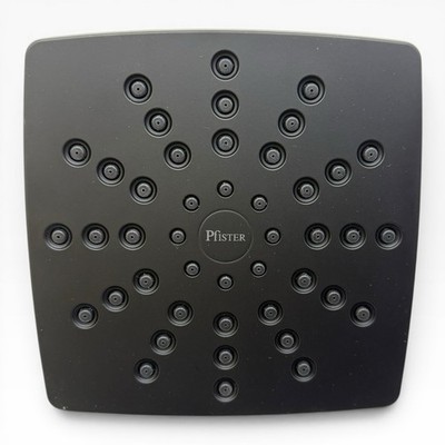 Pfister 8P8-WS2-BIESSDB Bruxie Matte Black SHOWER HEAD ONLY