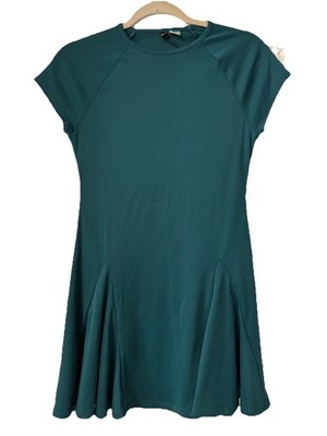 H&M Divided Womens Green Short Sleeve Mini Dress Size S