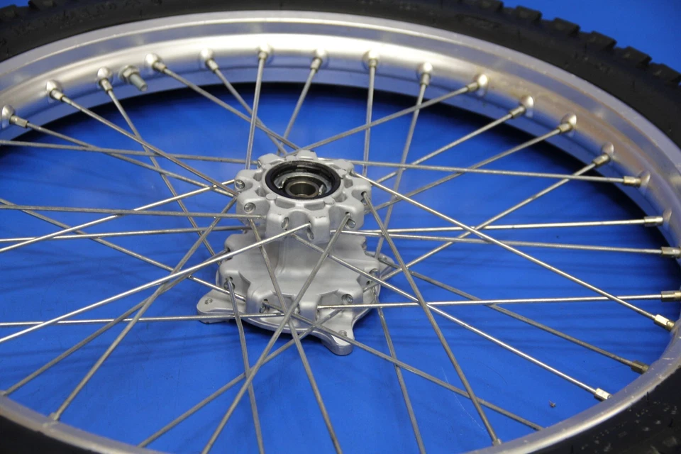 1999 95-00 XR600R XR 600R Front Wheel Rim Center Spokes Hub Spindle Carrier Tire - Image 2 of 4